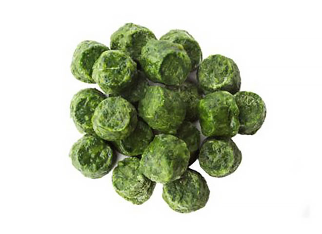 Espinaca en Porciones IQF - 500 Gramos