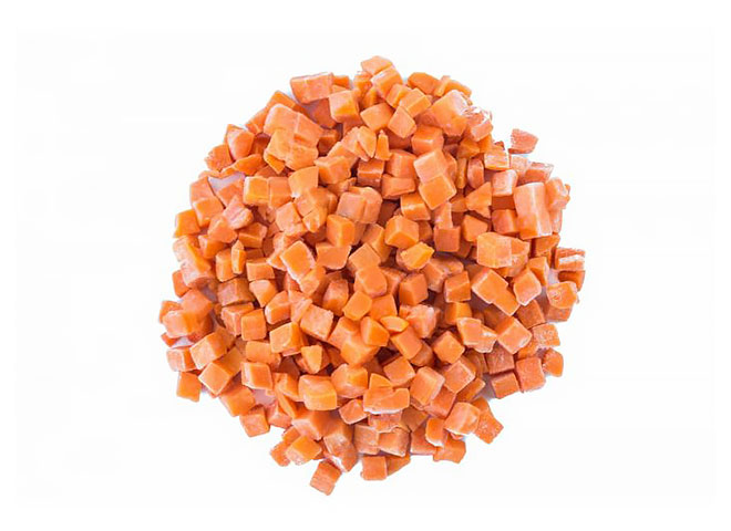 Zanahoria en Cubos IQF - 500 gramos