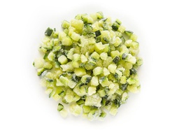 Zucchini en Cubos IQF - 500 gramos